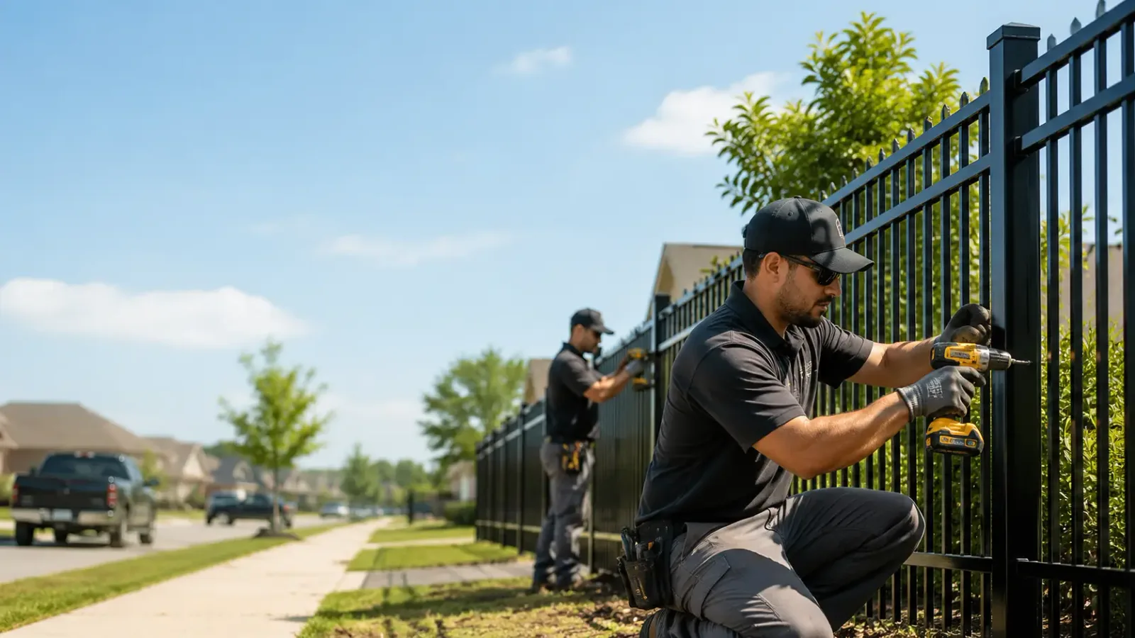 Metal Fence Installation in Ulm, AR